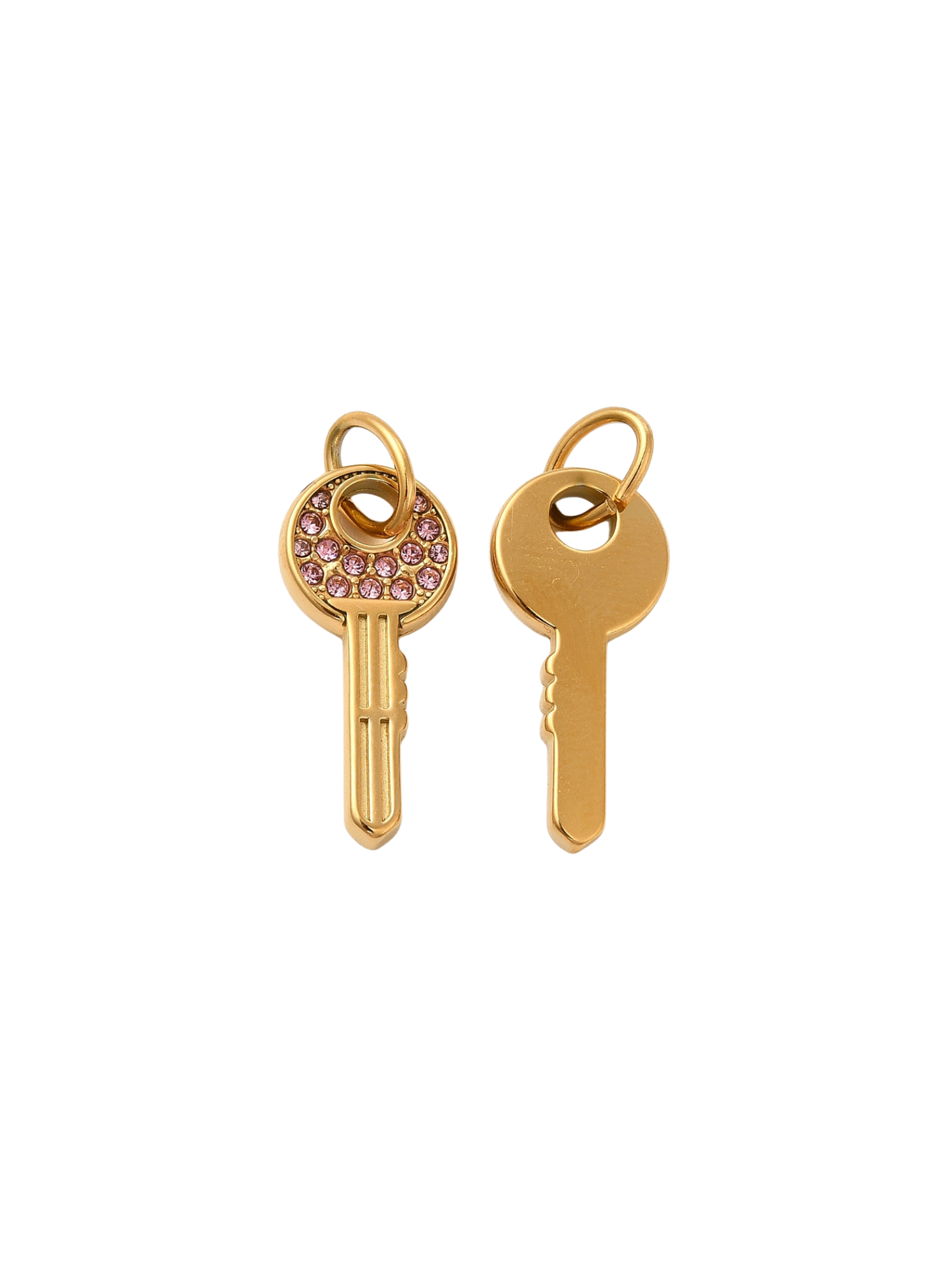 Gold Home Sweet Home Key Charm