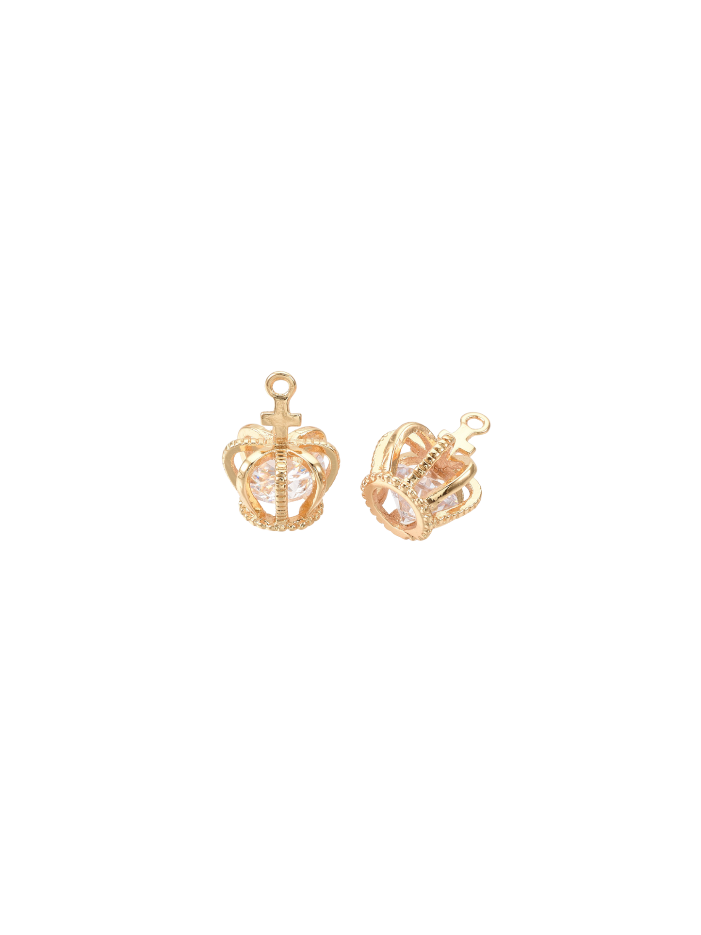 Gold Her Royal Highness Crown Charm