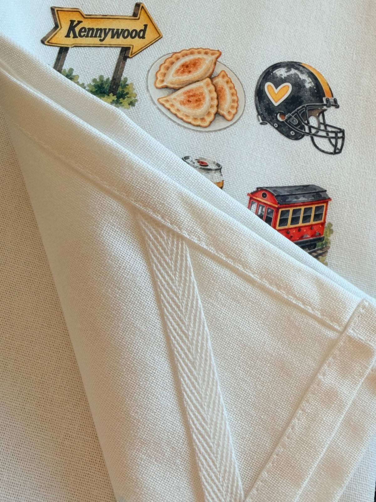 Pittsburgh Vibes Only Tea Towel