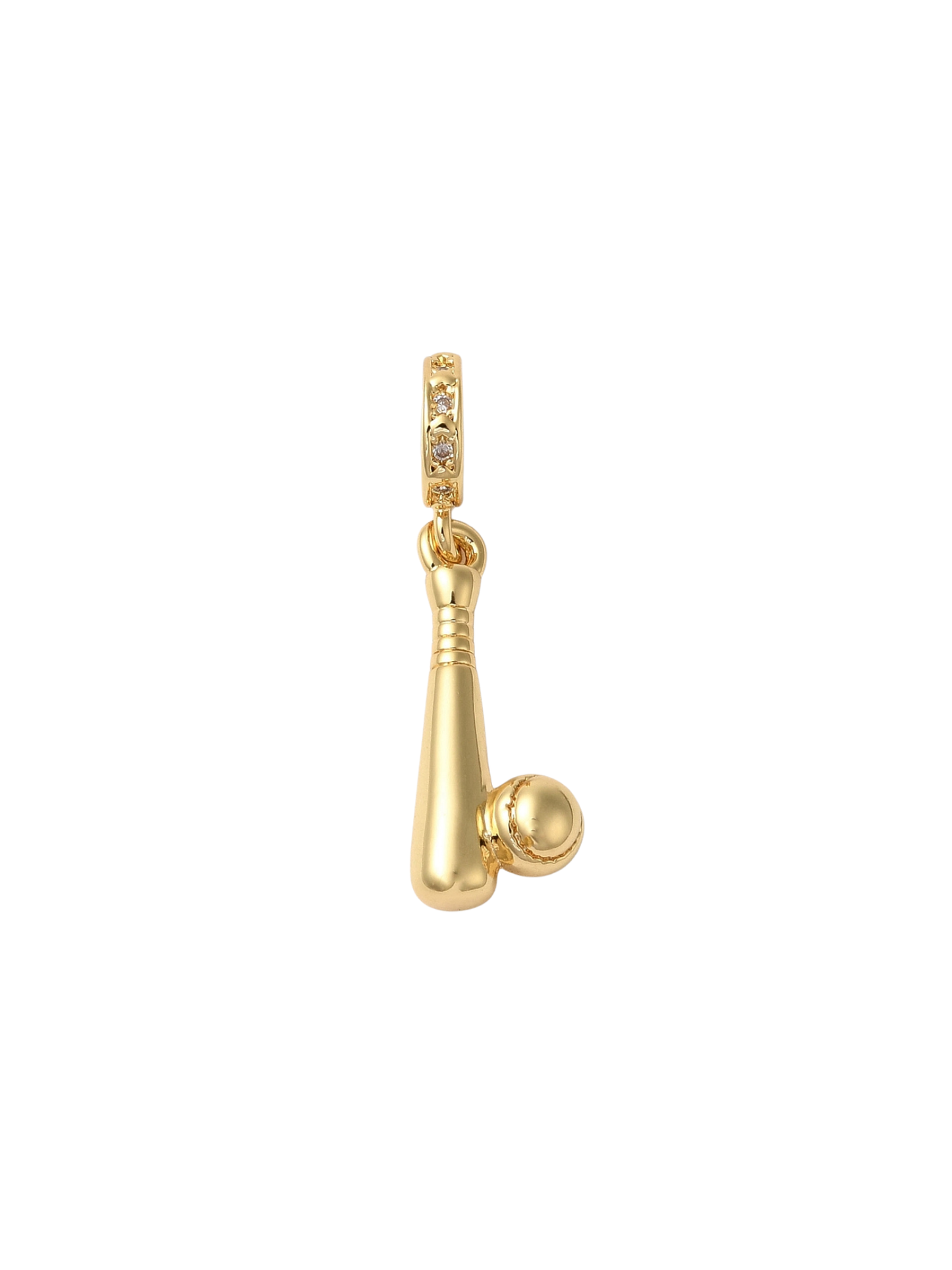 Gold Home Run Charm