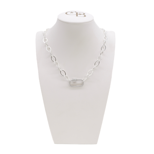 Avery Kate Necklace With Carabiner 16"