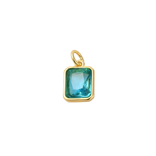 Gold Sky Blue Radiance Charm