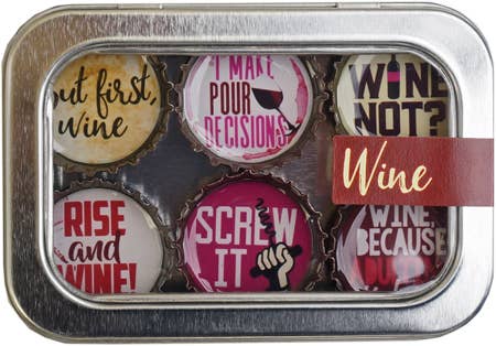 Funny Wine Magnets| Hostess Gift for Her