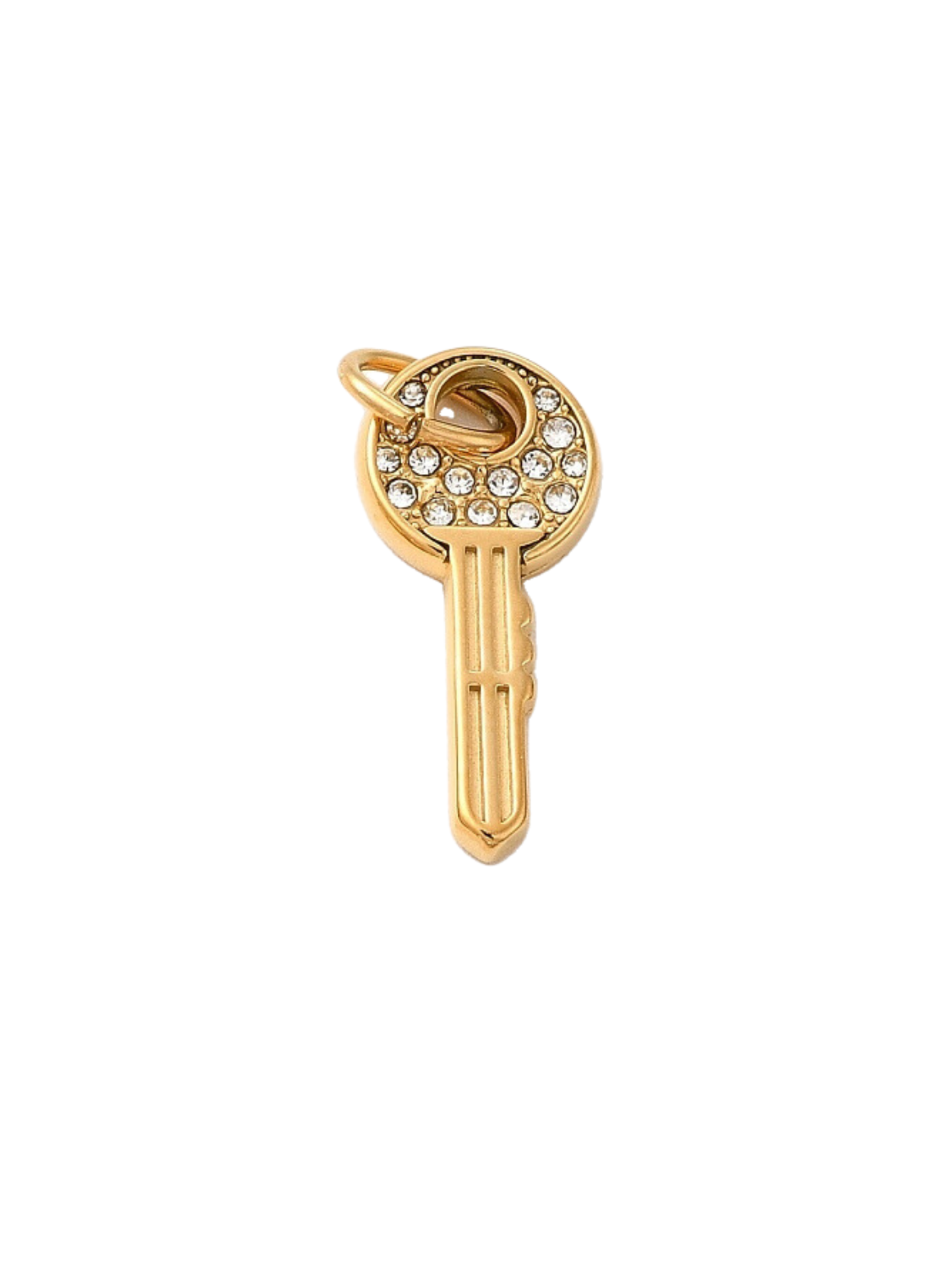 Gold Home Sweet Home Key Charm