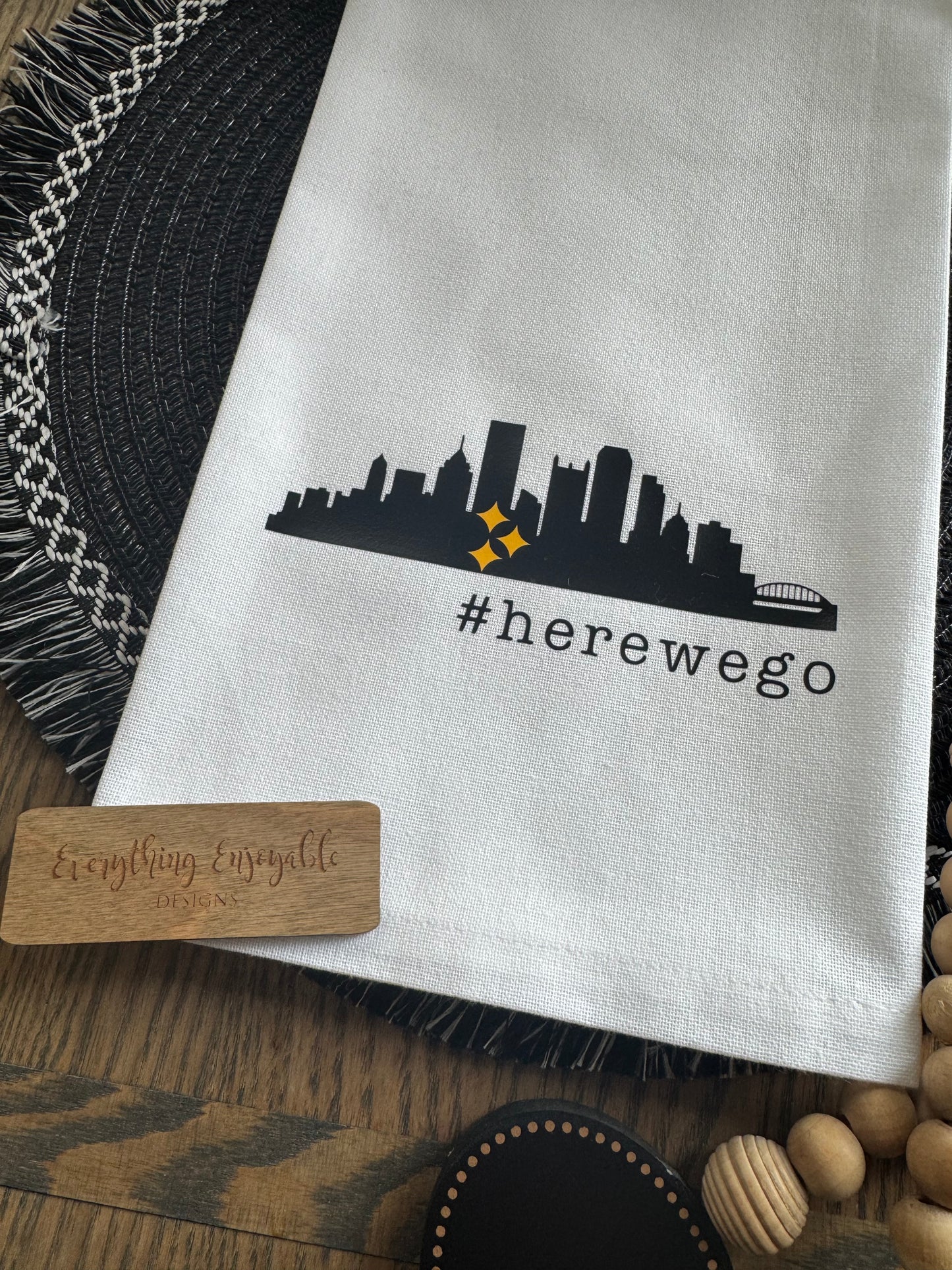 Pittsburgh Steelers "Here We Go" Towel
