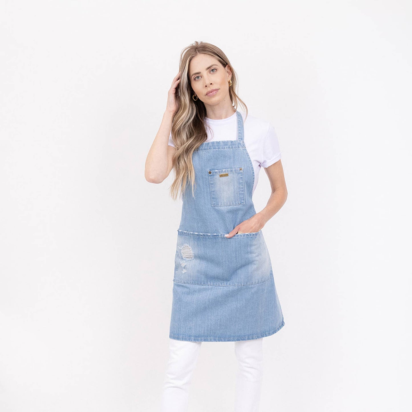 Denim Chambray Apron - Unisex