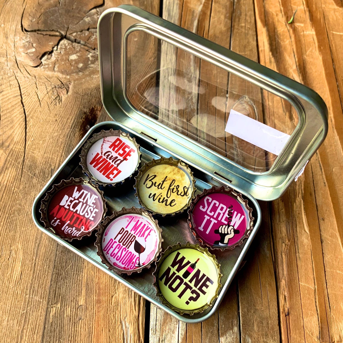 Funny Wine Magnets| Hostess Gift for Her