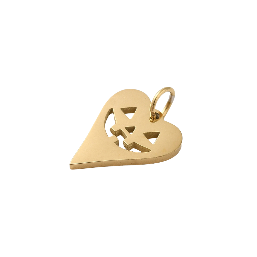 Gold Jack-O-Love Charm