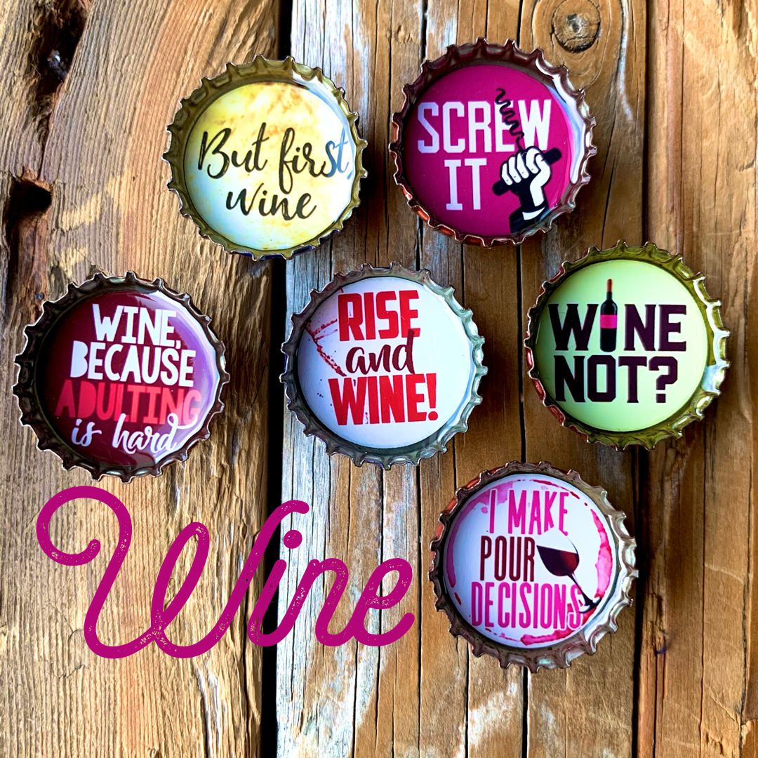 Funny Wine Magnets| Hostess Gift for Her